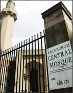  ??  ?? Desecrated: The Edinburgh mosque