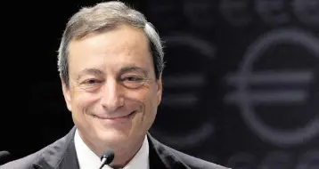  ??  ?? BEGGARING THE SOVEREIGN: ECB President Mario Draghi has already insisted that if banks fail the forthcomin­g stress tests national government­s will have to make up any shortfall