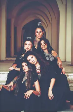  ?? (Zohar Ron) ?? THE BANAT el Yemen vocal quintet will appear at this week’s Besod Kolot Rabim Festival at the National Library, in Jerusalem.