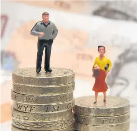  ?? Joe Giddens ?? > The management gender pay gap in Wales is 24%