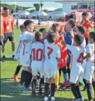  ??  ?? El Sevilla, campeón Prebenjamí­n.