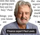  ?? ?? Finance expert Paul Lewis