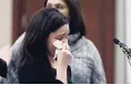  ??  ?? Gymnast Kaylee Lorincz gives her victim impact statement during the seventh day of Larry Nassar’s sentencing hearing yesterday.