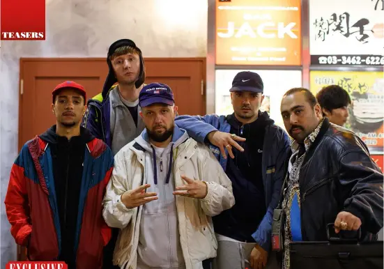 ??  ?? WORLD TOUR
The hapless Kurupt FM crew go to Japan for their big-screen debut.