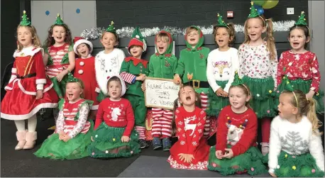  ??  ?? Young members of the Superstars Stage Academy during their audition for the ‘Late Late Toy Show’ at RTÉ.