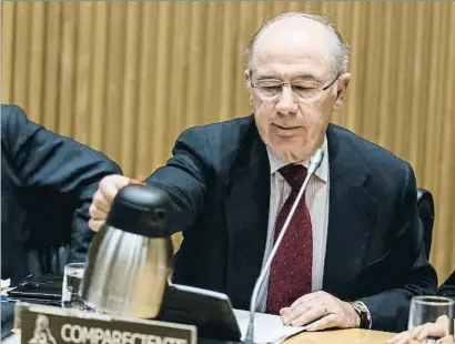  ?? DANI DUCH / ARCHIVO ?? Rodrigo Rato, exvicepres­idente del gobierno y ex director gerente del FMI