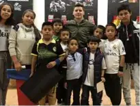  ??  ?? TRASO: The organisati­on uses boxing to help children