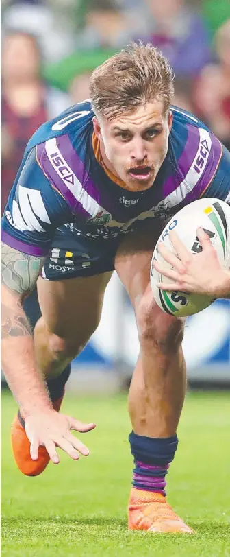  ?? Picture: SCOTT BARBOUR ?? The Titans are among seven clubs chasing Melbourne’s Cameron Munster.