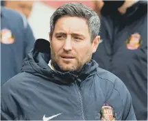  ??  ?? Sunderland head coach Lee Johnson.