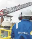  ?? ?? ↑ Petrofac’s Unite workers are on a two-day strike