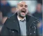  ??  ?? Pep Guardiola