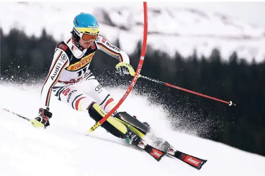  ?? FOTO: REUTERS/CHRISTIAN HARTMANN ?? Könnte am Sonntag in Andorra seinen letzten Weltcup fahren: Deutschlan­ds Skirennfah­rer Felix Neureuther.