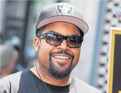 ??  ?? WARM WELCOME: US star Ice Cube has been invited to visit Huntly Castle if he comes to survey his new estate