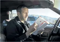  ?? URSULA COYOTE/EPIX VIA AP ?? This image released by Epix shows Chris O’Dowd in Get Shorty, airing Sundays on Epix.