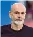  ?? (Lapresse) ?? Critiche Stefano Pioli, 58 anni, allenatore del Milan dal 2019