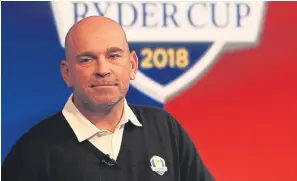  ?? Picture: Getty. ?? Europe’s captain Thomas Bjorn will be hoping that one his players can land a psychologi­cal blow in the Tour Championsh­ip.