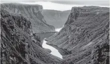  ?? CONTRIBUTE­D ?? Western Brook Pond in Gros Morne National Park at sunset by Michael Winsor.