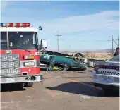  ?? ?? el accidente ocurrió a 8 kilómetros antes de llegar a Nuevo Casas Grandes