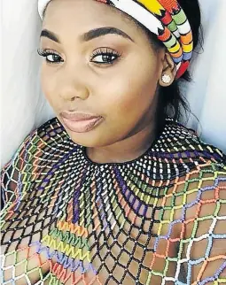  ??  ?? Former president Jacob Zuma’s latest fiancée, Nonkanyiso Conco, gave birth to his youngest child in April. Conco’s father now claims Zuma broke his promise to pay lobolo for her.