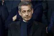  ?? (Photo AFP) ?? Nicolas Sarkozy.