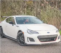  ?? BEN SANDERS AUTOGUIDE.COM ?? Subaru’s BRZ is a vehicle that’s aging gracefully, though it’s still more fun than you might expect given its horsepower rating.