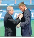  ??  ?? Florentino y Sergio Ramos.