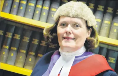  ?? Picture: Fiona Stapley-harding FM3131015 ?? Judge Adele Williams is heading to the High Court in London and then Maidstone Crown Court