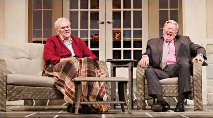  ?? HILARY GAULD CAMILLERI PHOTO ?? Norm Foster, left, as Jonas and David Nairn as Barry in “Jonas & Barry in the Home.”