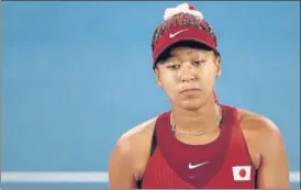  ?? REUTERS ?? Japanese tennis player Naomi Osaka.