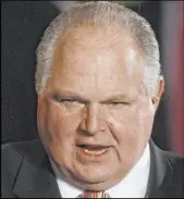  ??  ?? Rush Limbaugh