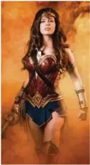  ?? FOTO: PRIVAT ?? WONDER WOMAN: Filmene om Wonder Woman har skapt ny blest rundt den rollefigur­en. Her er cosplay-varianten til Tine Marie Riis.