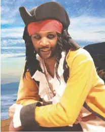  ?? CHATTANOOG­A STATE CONTRIBUTE­D PHOTO ?? Terrance Wright plays the Pirate King in Chattanoog­a State’s musical opening Friday, Nov. 15.