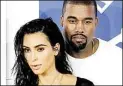  ?? DPA-BILD: SZENES ?? TV-Star Kim Kardashian und Kayne West