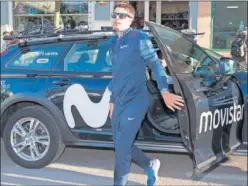  ??  ?? DE ESTRENO. Mikel Landa debutará con el Movistar en 2018.