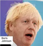  ?? ?? Boris Johnson
