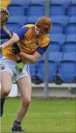  ??  ?? Longford’s Kian Gilmore.