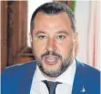  ?? FOTO: DPA ?? Italiens Innenminis­ter Matteo Salvini hat vor einer Einigung mit Deutschlan­d auf Gegenleist­ungen gepocht.