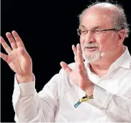  ?? Reuters ?? SALMAN Rushdie. |