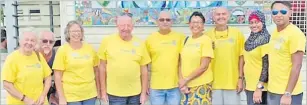  ?? Picture: SUPPLIED ?? Members of the Rotary Club of Taveuni.