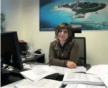  ??  ?? Maria Rita Giovannenz­e, responsabi­le amministra­tivo di Veratour. Ha iniziato al fianco di Carlo Pompili 40 anni fa