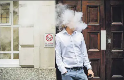  ??  ?? Smoky business: According to tax returns, the department of psychiatry and mental health at the University of Cape Town (left) agreed to take R1-million from Foundation for a Smoke-free World, a nonprofit organisati­on which is solely funded by Phillip Morris Internatio­nal (below, left). Photos: Tolga Akmen/afp, David Harrison, Fabrice Coffrini/afp