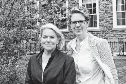  ??  ?? Dr. Liesl Gambold and her co-investigat­or Dr. Jacqueline Gahagan from Dalhousie University released a briefing note Thursday on research they did about the unique housing challenges that older LGBTQ2S Canadians face. The researcher­s are slated to release two more briefs in the coming weeks.