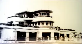  ??  ?? File picture of Ratmalana Airport in the 1960s. Modern airports can be transforme­d to powerful economic centres.