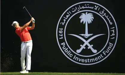  ??  ?? The Saudi Internatio­nal at the Royal Greens Golf & Country Club was the first European Tour event to be played in Saudi Arabia. Photograph: Ross Kinnaird/Getty Images