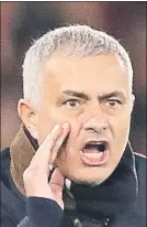  ?? FOTO: AP ?? Mourinho, rival del PSG en octavos