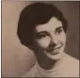  ?? ?? Elaine Laws in her senior yearbook.