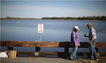  ??  ?? Around 4,700 slaughterh­ouses discharge polluted water into waterways including the Chesapeake Bay, the country’s largest estuary. Photograph: Mark Wilson/Getty Images