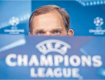  ?? FOTO: DPA ?? Thomas Tuchel wünscht sich gegen Monaco eine stürmische BVB-Offensive – und kein Verstecksp­iel.