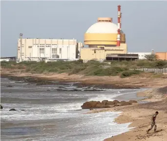  ?? REUTERS ?? Energy of the future: The Kudankulam nuclear power project in Tamil Nadu.