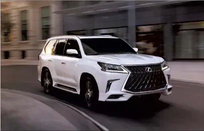  ??  ?? The 2021 Lexus GX 460 SUV. Photo courtesy of Lexus Internet Media.